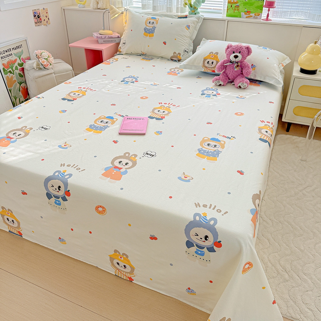 91家纺网 家纺一手货源 找家纺 （总）依庭 2026新款第一批12868A类新疆全棉单床单系列（提供买家秀和质检报告）