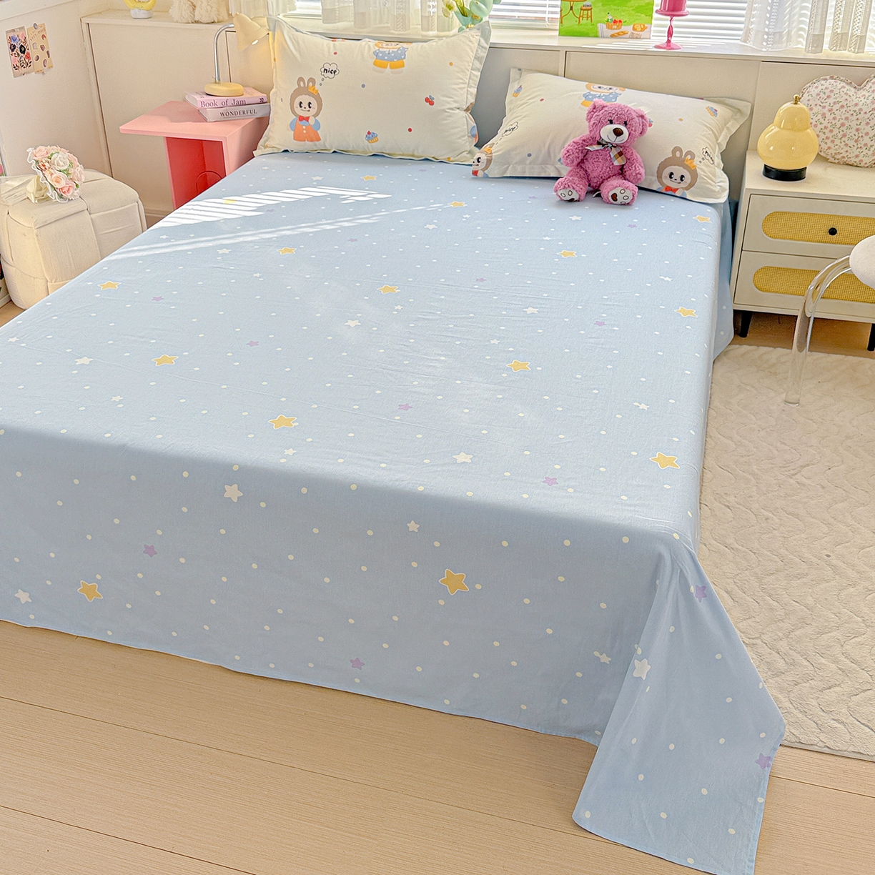 91家纺网 家纺一手货源 找家纺 （总）依庭 2026新款第一批12868A类新疆全棉单床单系列（提供买家秀和质检报告）