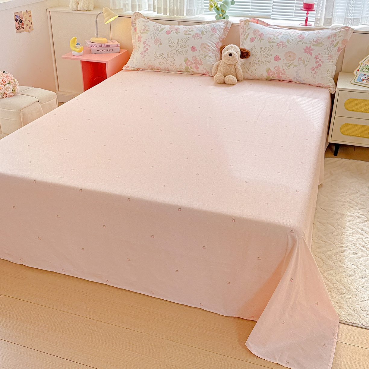 91家纺网 家纺一手货源 找家纺 （总）依庭 2026新款第一批12868A类新疆全棉单床单系列（提供买家秀和质检报告）