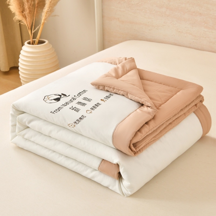 91家纺网 家纺一手货源 找家纺 （总）好梦来家纺【高克重】2026新款无印风水洗棉新疆棉花被夏被夏凉被空调被子 【常年有货】