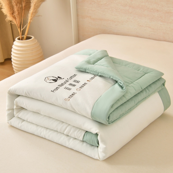 91家纺网 家纺一手货源 找家纺 （总）好梦来家纺【高克重】2026新款无印风水洗棉新疆棉花被夏被夏凉被空调被子 【常年有货】