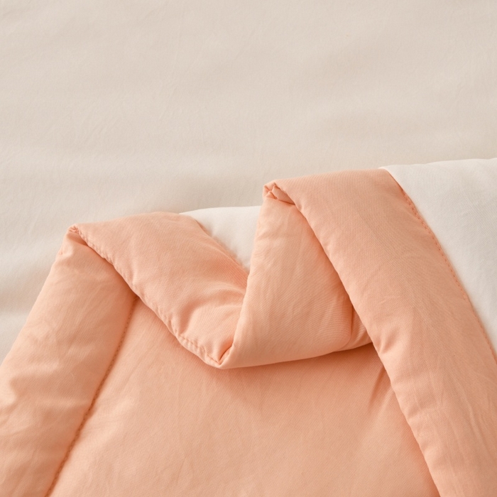 91家纺网 家纺一手货源 找家纺 好梦来家纺【高克重】2026新款无印风水洗棉新疆棉花被夏被夏凉被空调被子 【常年有货】 清夏-白玉