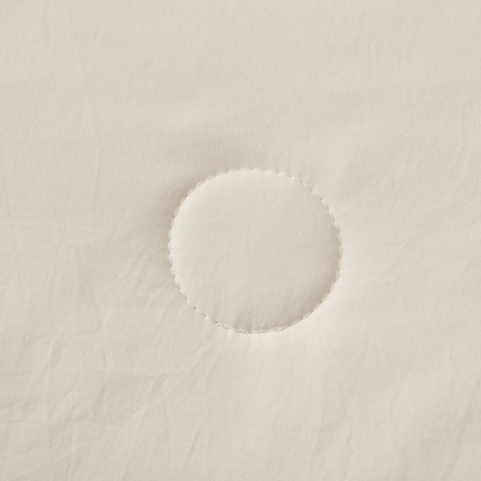 91家纺网 家纺一手货源 找家纺 好梦来家纺【高克重】2026新款无印风水洗棉新疆棉花被夏被夏凉被空调被子 【常年有货】 清夏-米白