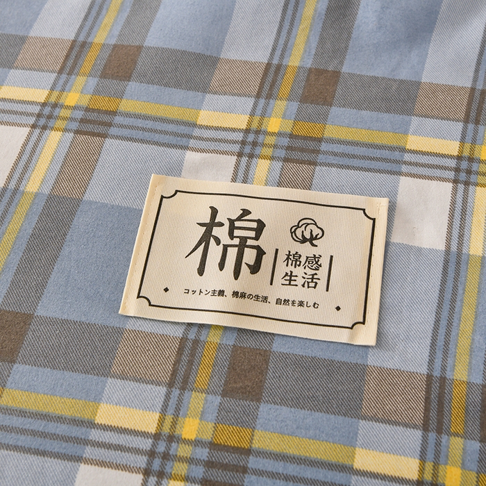 91家纺网 家纺一手货源 找家纺 （总）好梦来家纺【高克重】2026新品水洗棉新疆棉花夏被无印风夏被良品格子空调被被子被芯