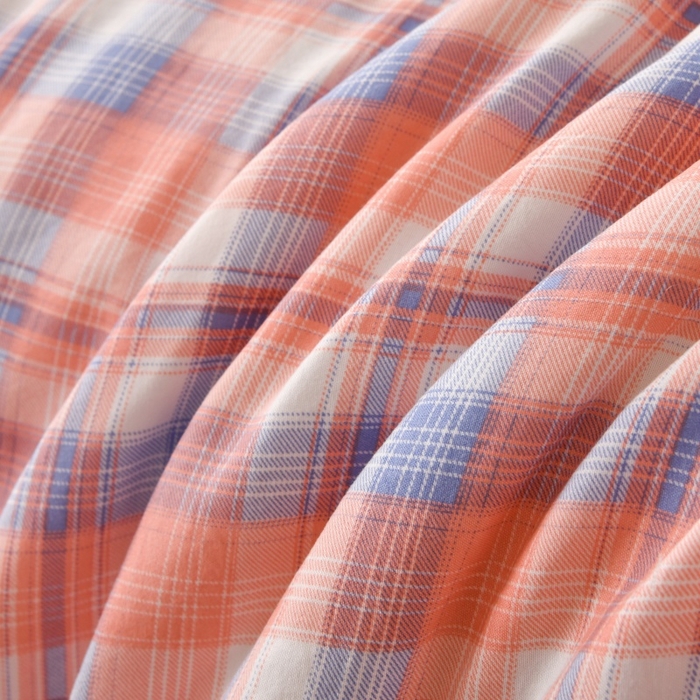 91家纺网 家纺一手货源 找家纺 好梦来家纺【高克重】2026新品水洗棉新疆棉花夏被无印风夏被良品格子空调被被子被芯 清新格玉