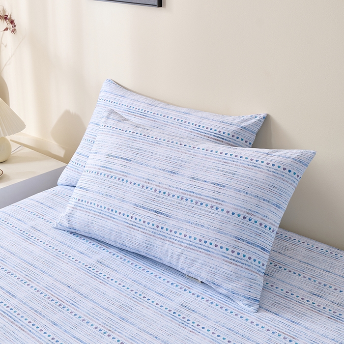 91家纺网 家纺一手货源 找家纺 （总）居美良品 2026新款100%全棉A类新疆棉数码印花纯棉老粗布床单凉席二三件套