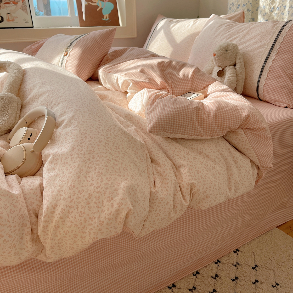 91家纺网 家纺一手货源 找家纺 （总）栩裕纺织 2026新款仿棉水洗棉四件套