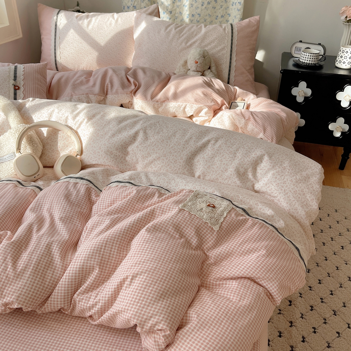 91家纺网 家纺一手货源 找家纺 （总）栩裕纺织 2026新款仿棉水洗棉四件套