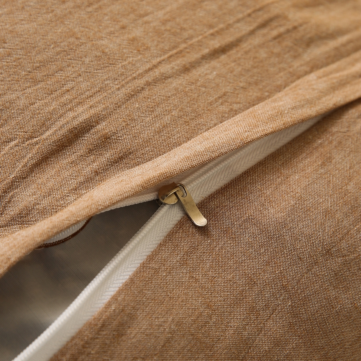 91家纺网 家纺一手货源 找家纺 （总）梦叶草 2026新款全棉色织简约风条格荞麦枕芯