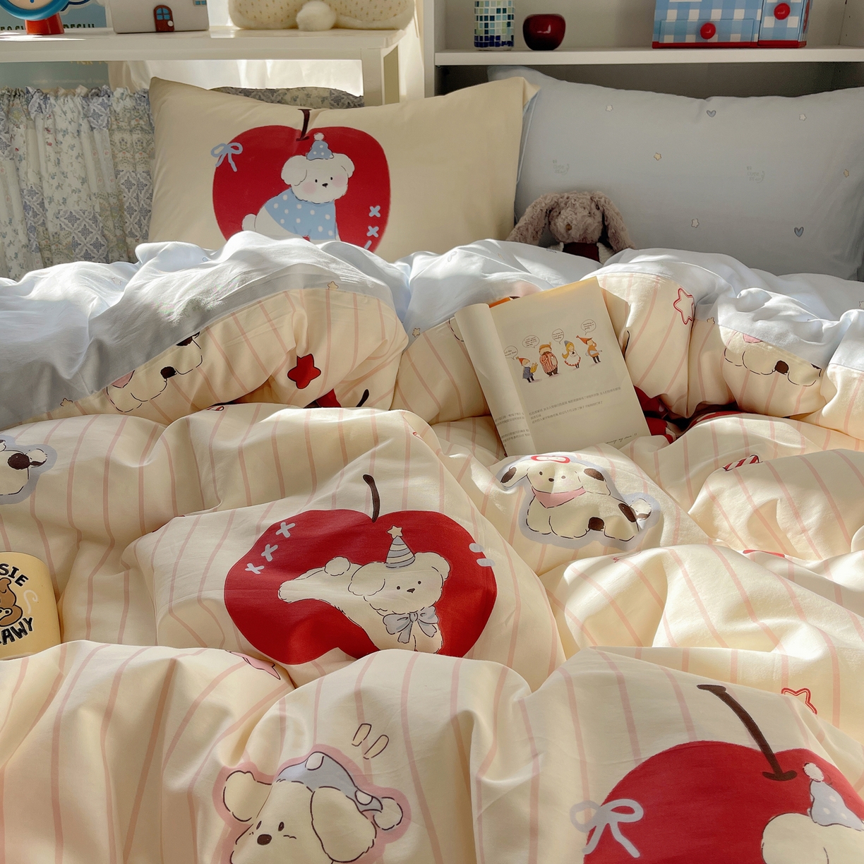 91家纺网 家纺一手货源 找家纺 （总）栩裕纺织 2026新款全棉数码印花四件套