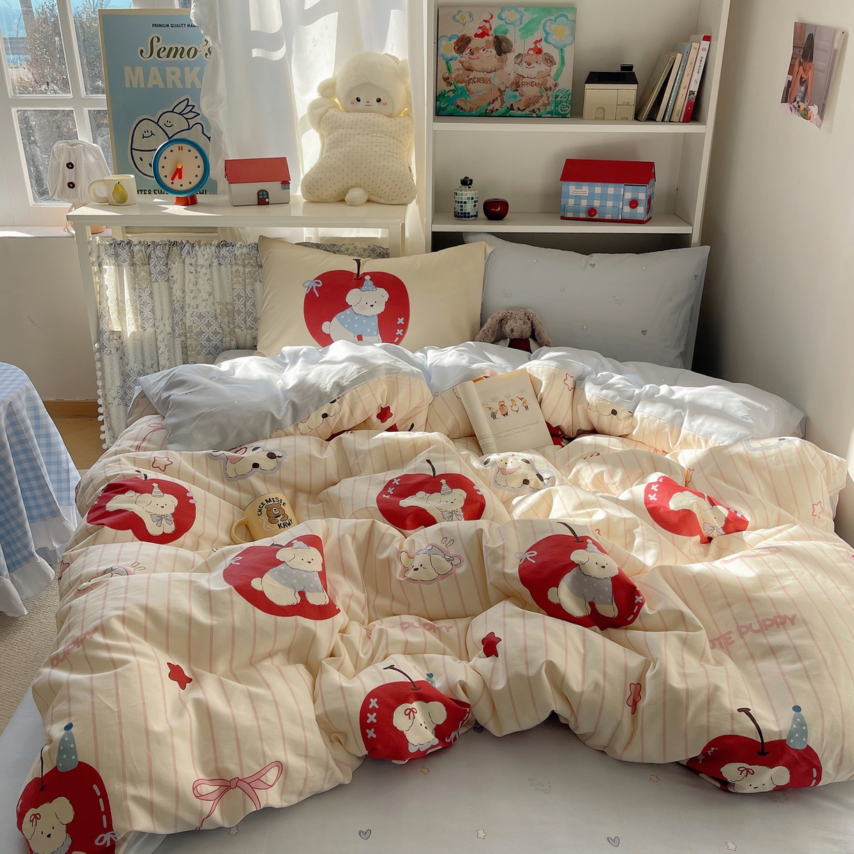 91家纺网 家纺一手货源 找家纺 （总）栩裕纺织 2026新款全棉数码印花四件套