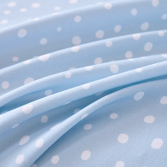 91家纺网 家纺一手货源 找家纺 居美良品 2026新款100%全棉A类新疆棉数码印花纯棉老粗布床单凉席二三件套 蓝湖梦境