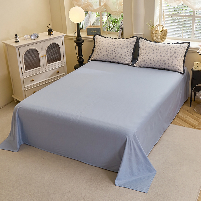 91家纺网 家纺一手货源 找家纺 人人爱家纺 2026新款赫本风花边夏被夏凉被空调被 兰黛