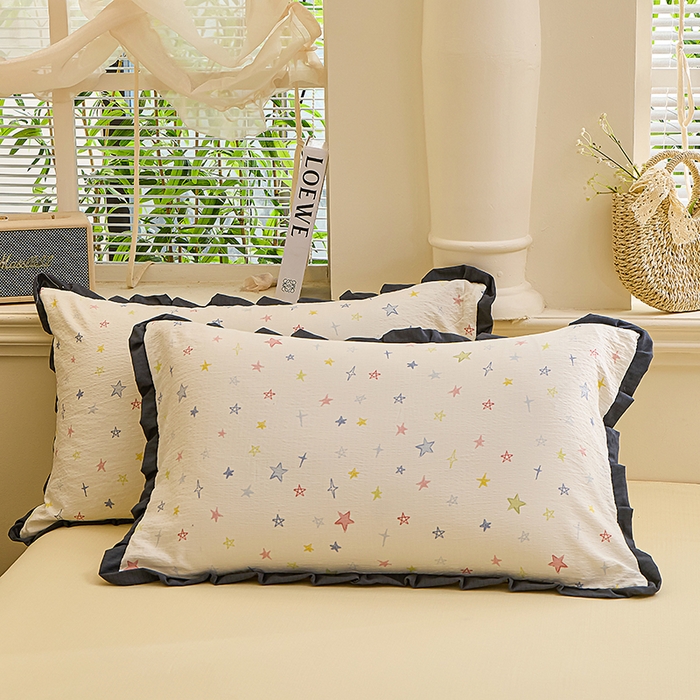 91家纺网 家纺一手货源 找家纺 人人爱家纺 2026新款赫本风花边夏被夏凉被空调被 梦幻星空