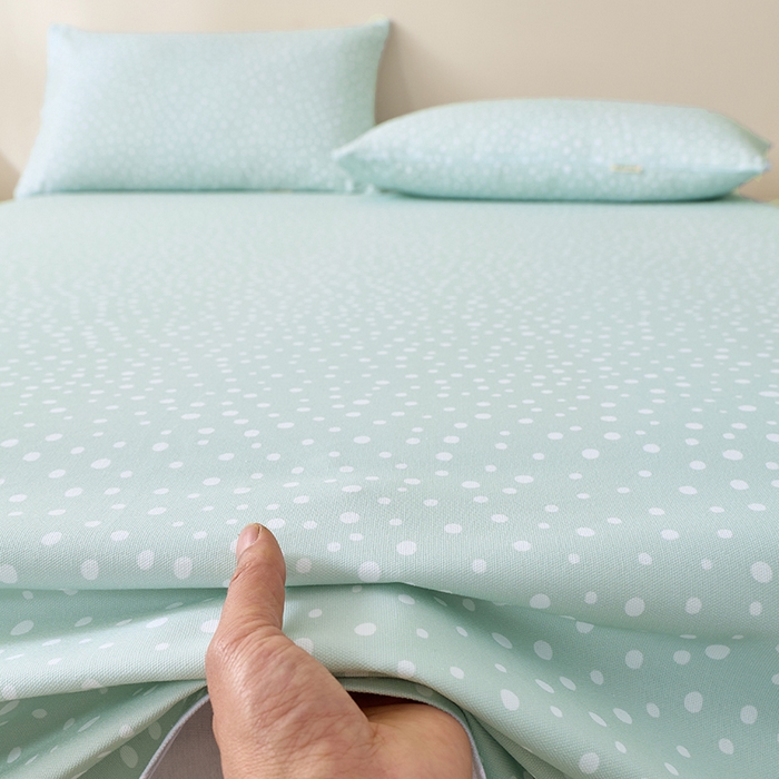 91家纺网 家纺一手货源 找家纺 居美良品 2026新款100%全棉A类新疆棉数码印花纯棉老粗布床单凉席二三件套 浅草物语