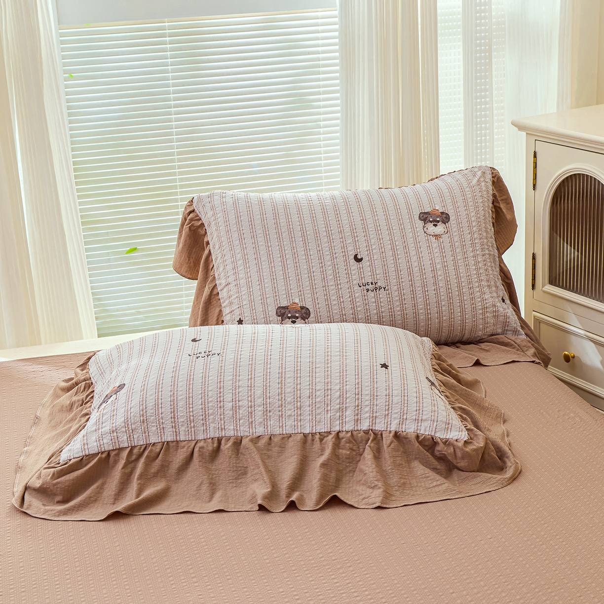 91家纺网 家纺一手货源 找家纺 （总）人人爱家纺 2026新款泡芙纱欧式夏被夏凉被空调被四件套