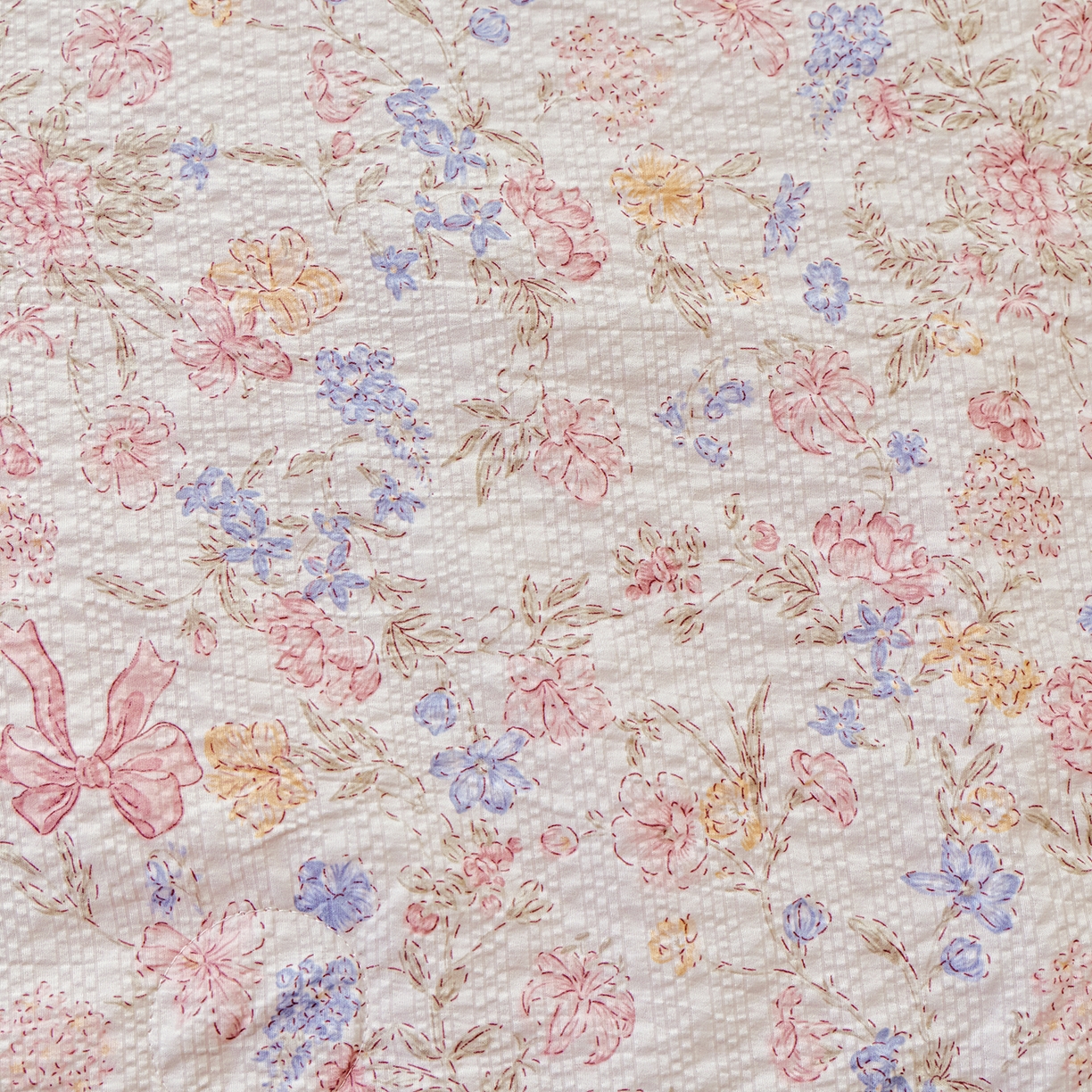 91家纺网 家纺一手货源 找家纺 人人爱家纺 2026新款泡芙纱欧式夏被夏凉被空调被四件套 诗意柔