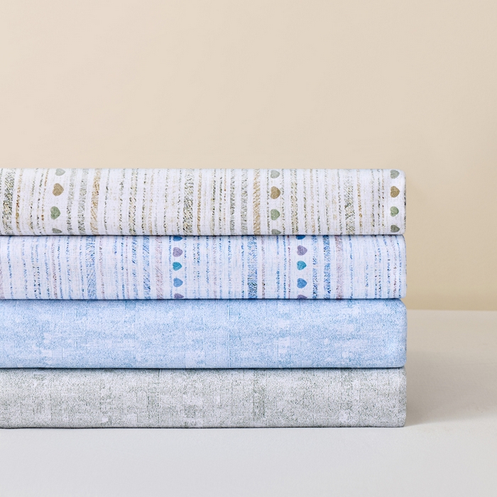 91家纺网 家纺一手货源 找家纺 居美良品 2026新款100%全棉A类新疆棉数码印花纯棉老粗布床单凉席二三件套 叠拍图仅展示