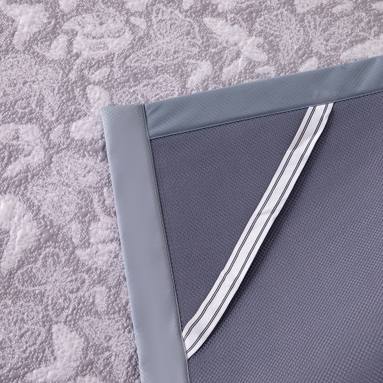 91家纺网 家纺一手货源 找家纺 （总）女子家纺 2026新款A类凉感冰豆豆双面提花席-漫天蝶舞系列