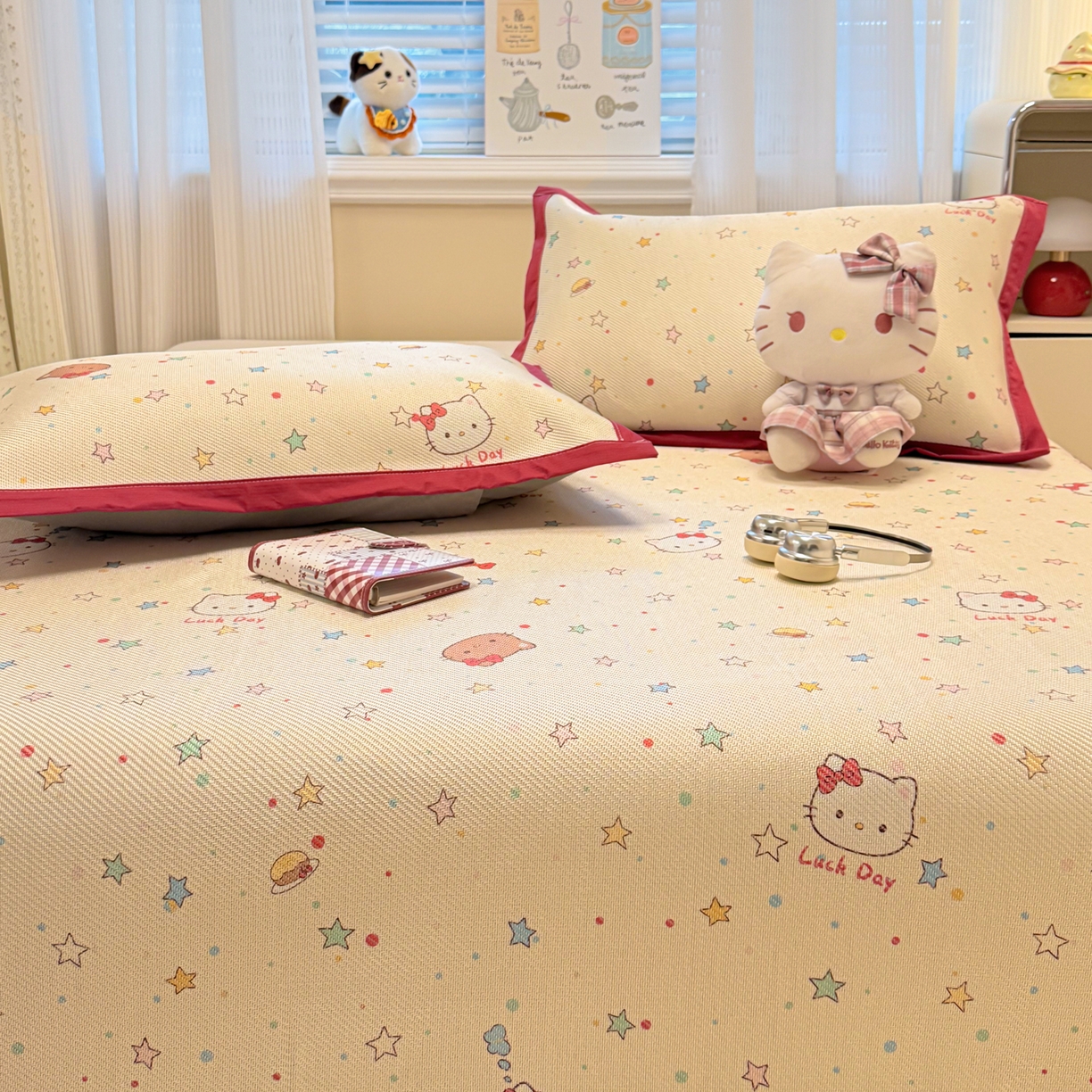 91家纺网 家纺一手货源 找家纺 （总）慕尚家纺 2026新款清新凉感冰藤席平铺款