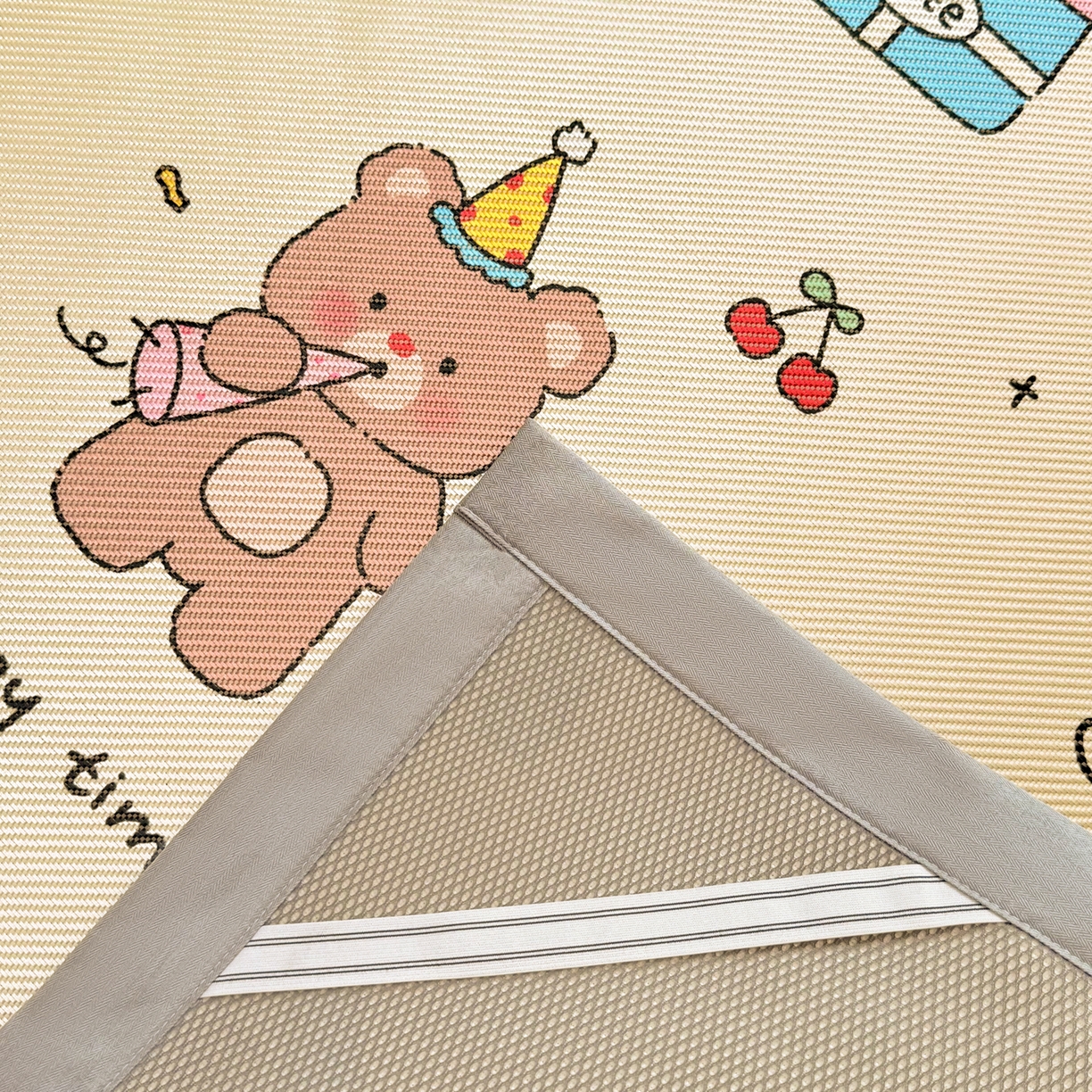 91家纺网 家纺一手货源 找家纺 慕尚家纺 2026新款清新凉感冰藤席平铺款 小福气