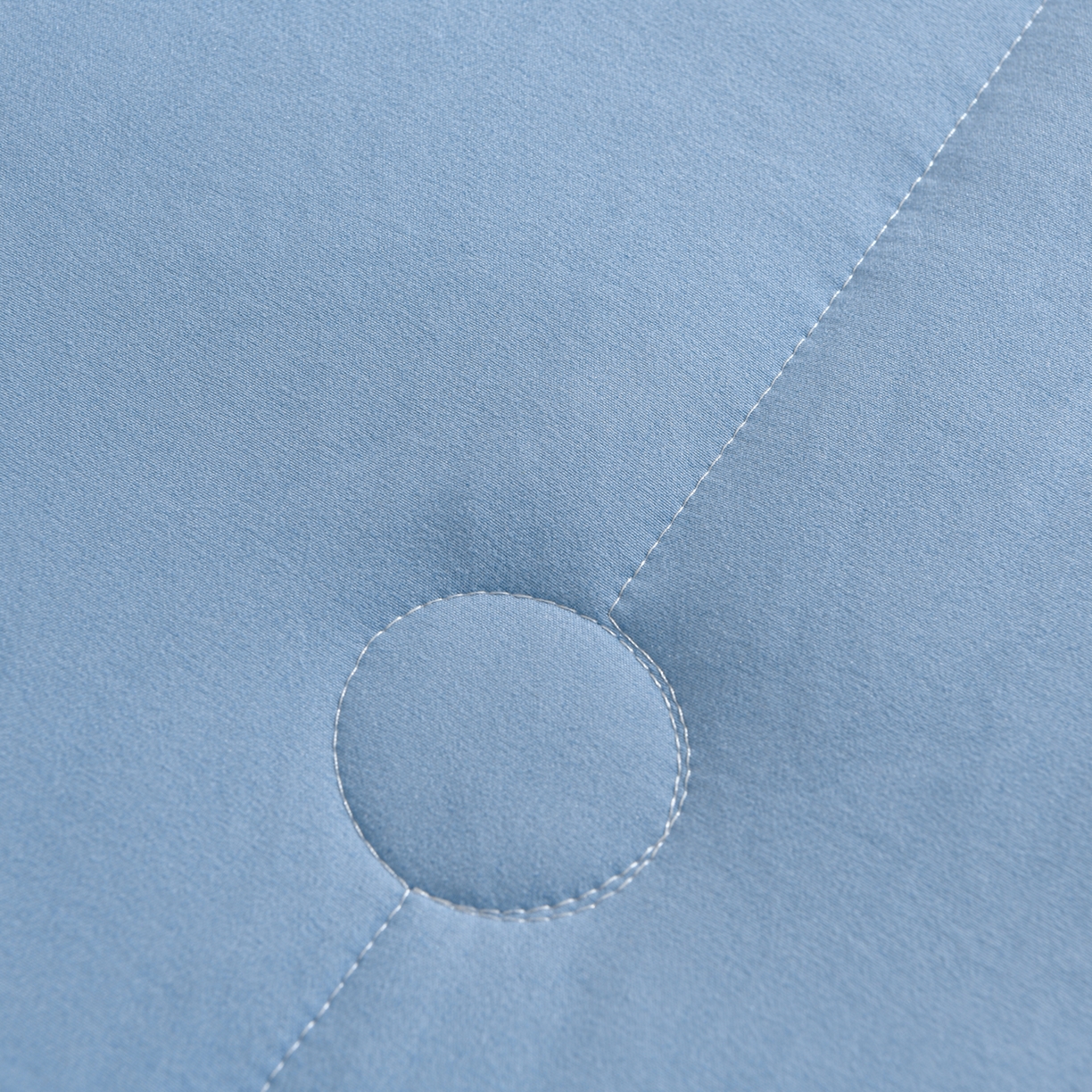 91家纺网 家纺一手货源 找家纺 羽涵家纺 2026新款磨毛水洗棉夏被夏凉被空调被 天青蓝