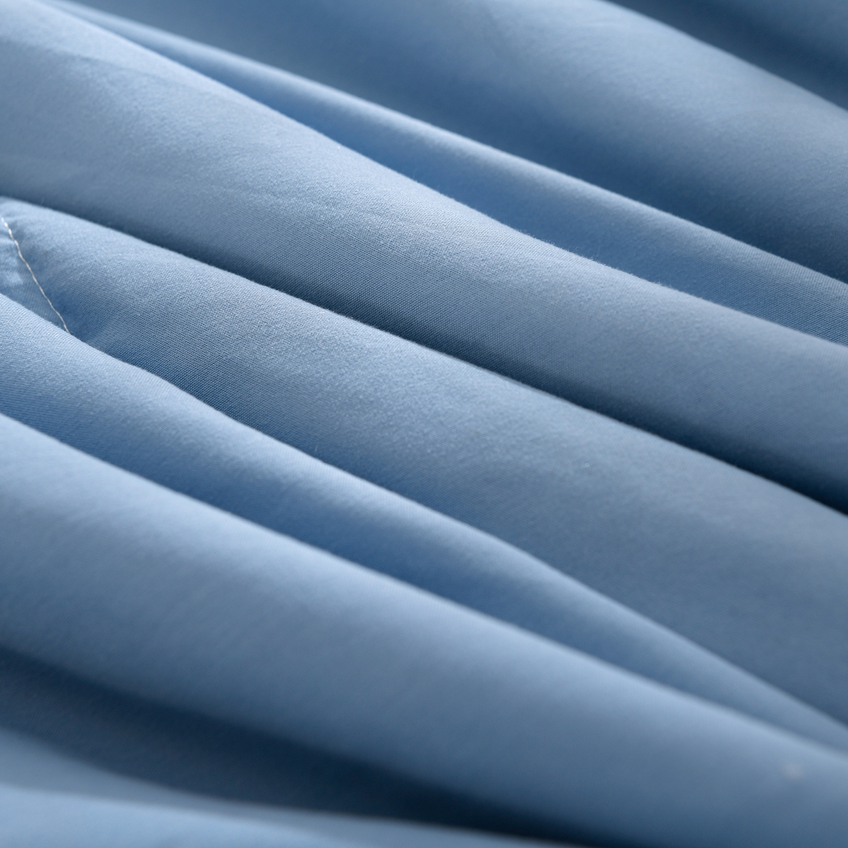 91家纺网 家纺一手货源 找家纺 羽涵家纺 2026新款磨毛水洗棉夏被夏凉被空调被 月光灰