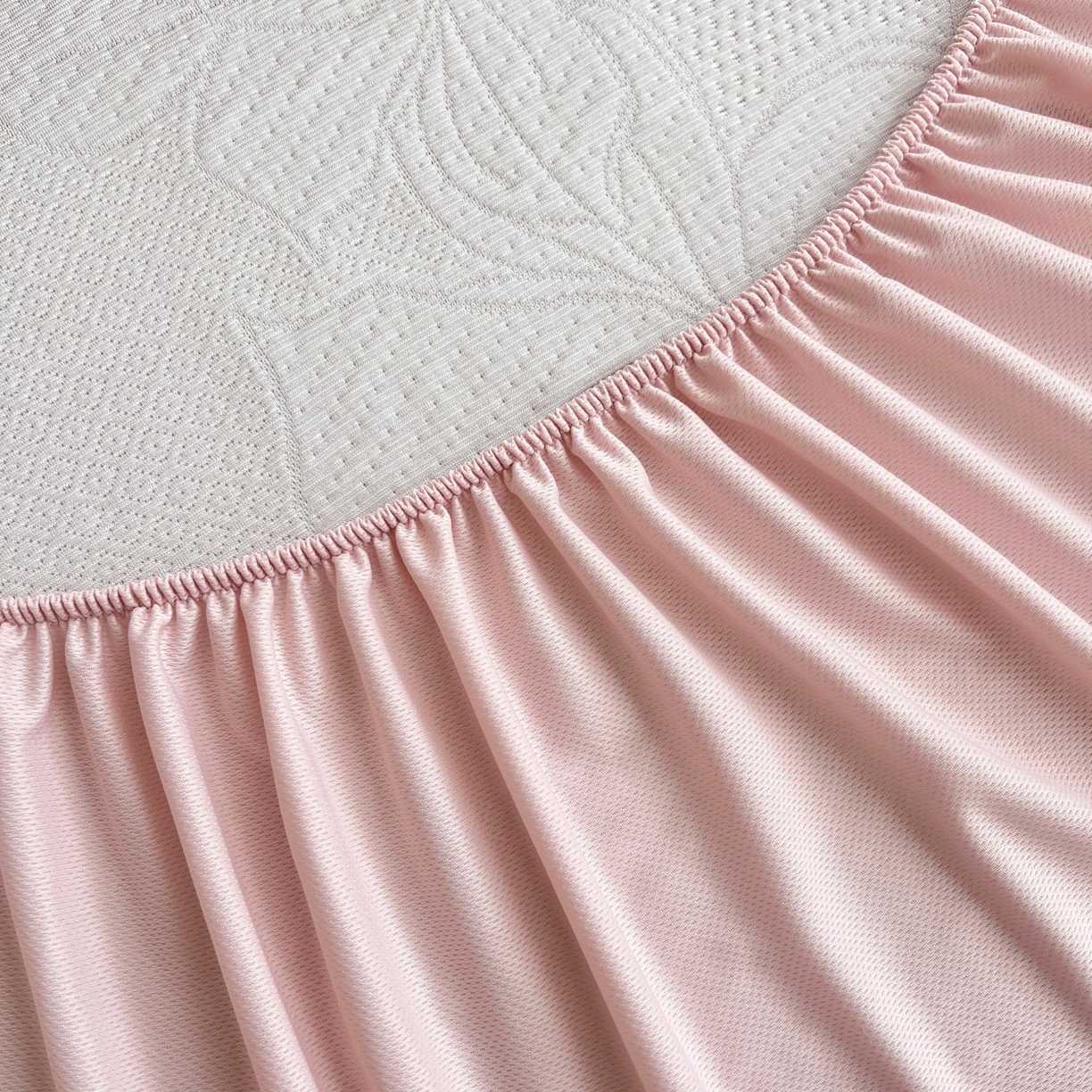 91家纺网 家纺一手货源 找家纺 （总）能好家纺 2026新款高分子PE冰豆豆凉席床笠款