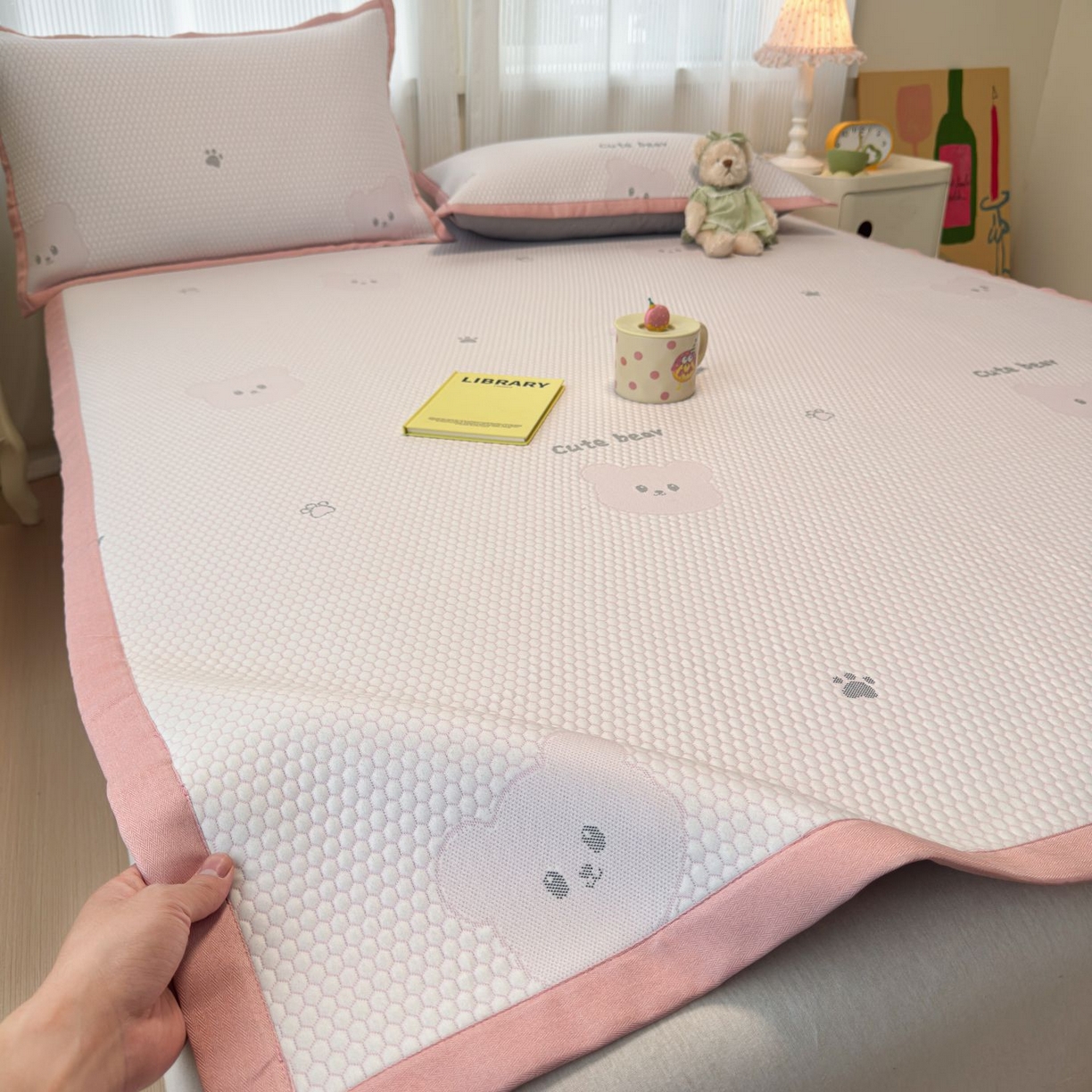 91家纺网 家纺一手货源 找家纺 （总）亿梵家居 2026春夏新款A类棉麻印花四件套