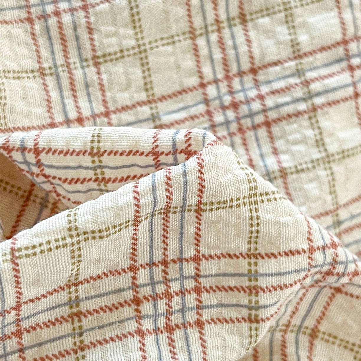 91家纺网 家纺一手货源 找家纺 蓝极人 2026新款泡泡纱印花床笠 CL苹果狗