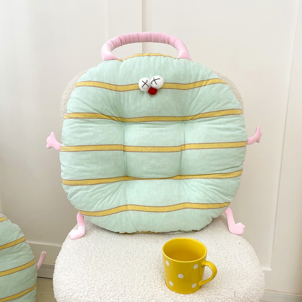 91家纺网 家纺一手货源 找家纺 （总）座享家 2026新款多巴胺春夏两用蒲团