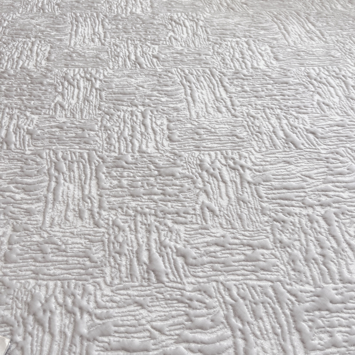 91家纺网 家纺一手货源 找家纺 能好家纺 2026新款高分子PE冰豆豆凉席床笠款 轻奢灰