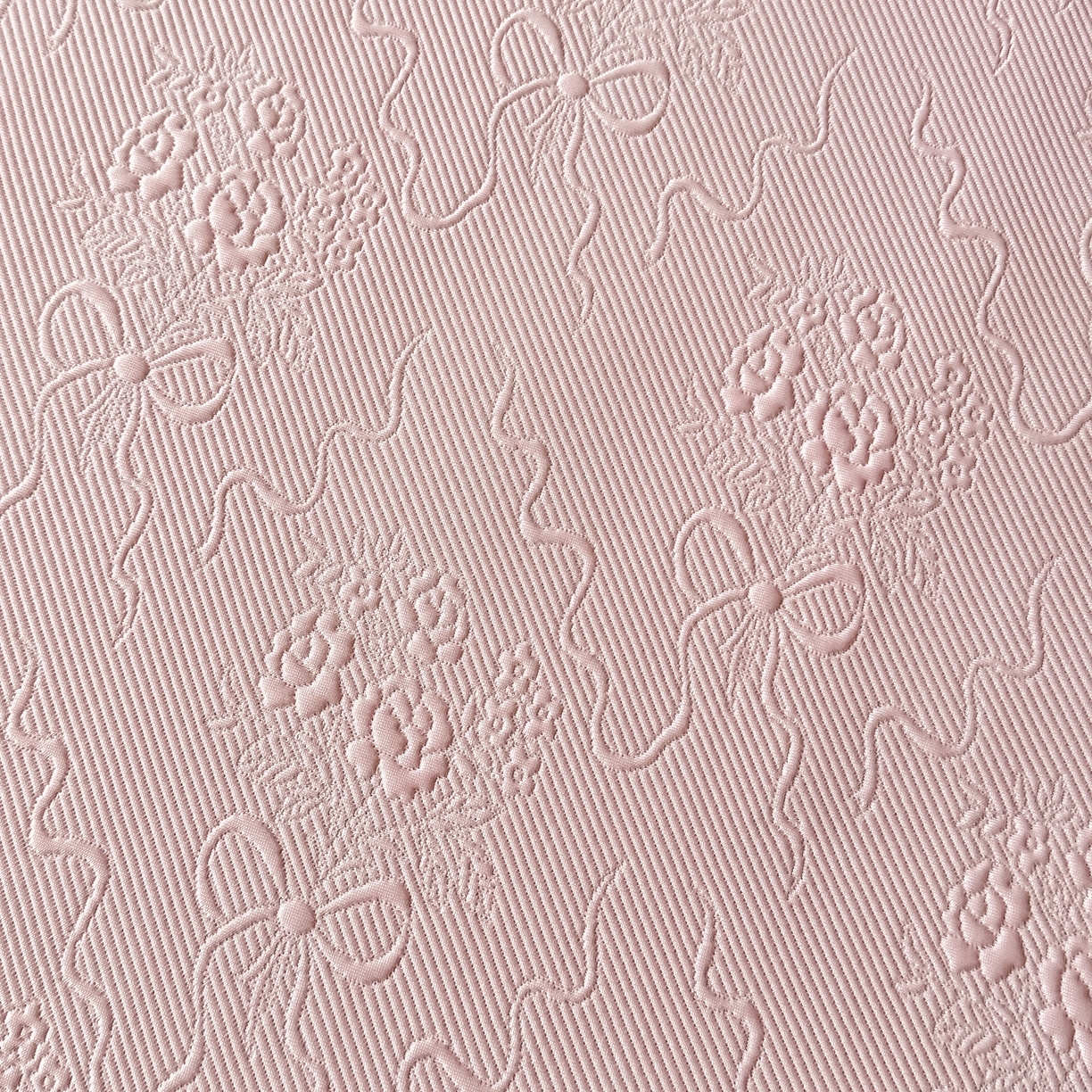 91家纺网 家纺一手货源 找家纺 梓之赫 2026新款凉感冰豆豆床裙款凉席席子-浪漫蝴蝶结 浪漫蝴蝶结-粉