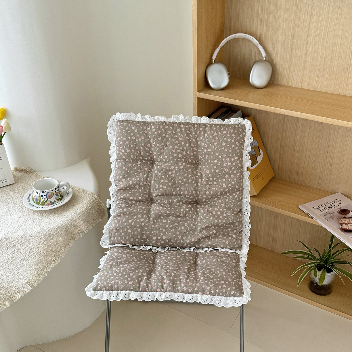 91家纺网 家纺一手货源 找家纺 座享家 2026新款韩系轻薄透气坐垫椅垫 焦糖