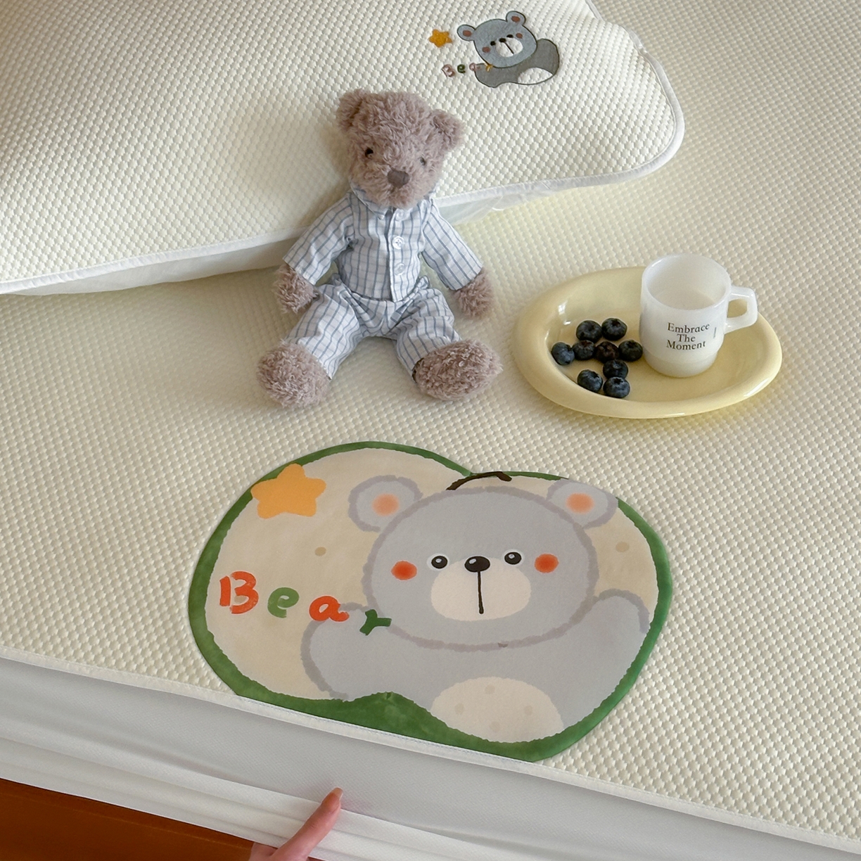 91家纺网 家纺一手货源 找家纺 （总）三味舒屋 2026新款果味凉豆系列PE凉豆豆床笠款软席席子