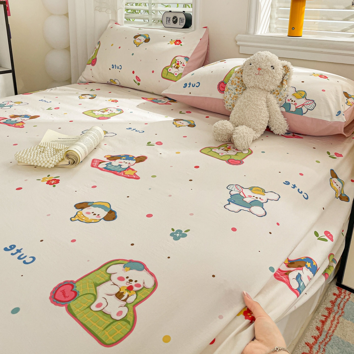 91家纺网 家纺一手货源 找家纺 （总）纽缦家纺 2026新款A类105g四件套古法水洗棉单床单床单单件