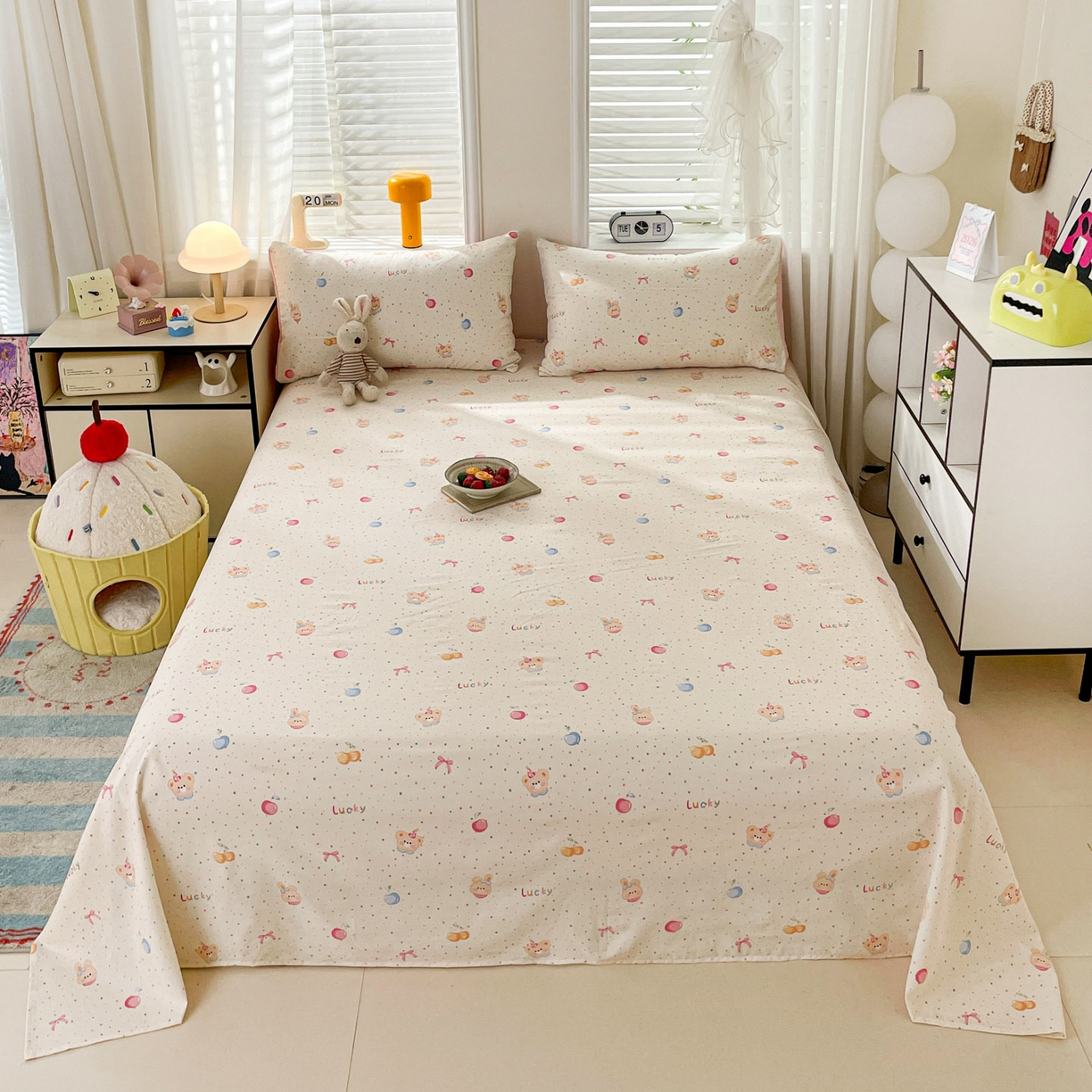 91家纺网 家纺一手货源 找家纺 （总）纽缦家纺 2026新款A类105g四件套古法水洗棉单床单床单单件