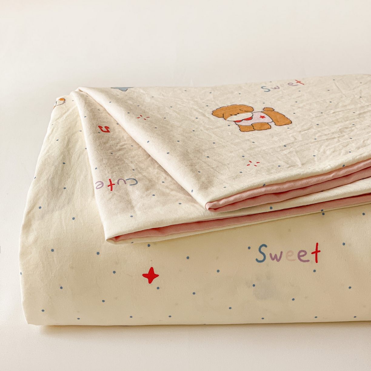 91家纺网 家纺一手货源 找家纺 纽缦家纺 2026新款A类105g四件套古法水洗棉单床单床单单件 洛奇