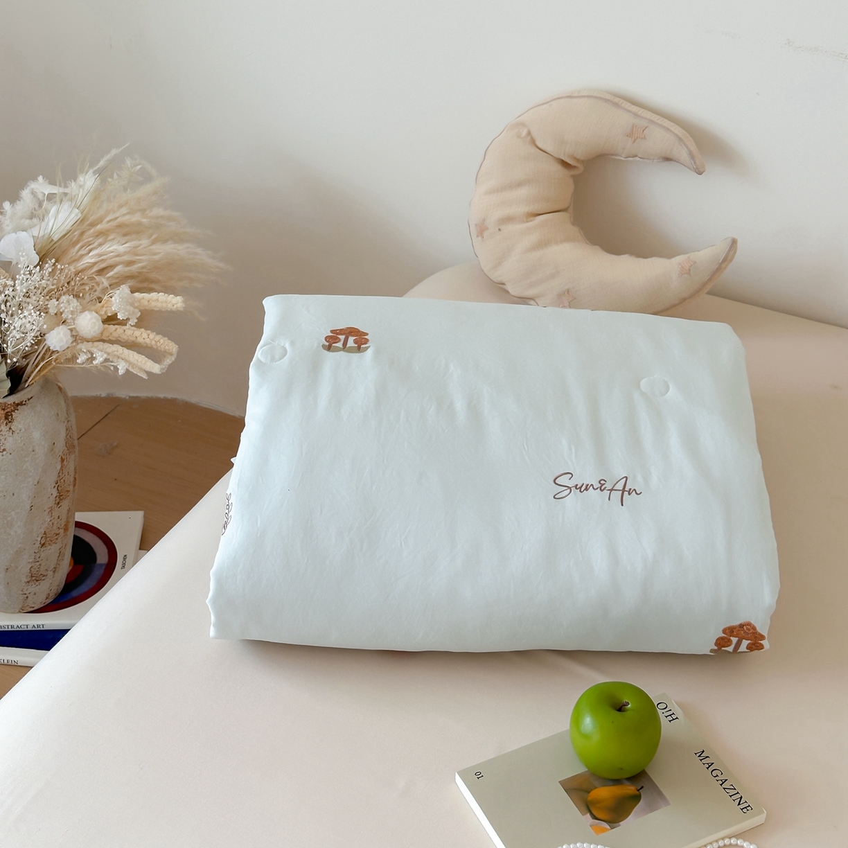 91家纺网 家纺一手货源 找家纺 （总）床盖工厂店 2026新款化纤夏被夏凉被空调被-蘑菇乐园