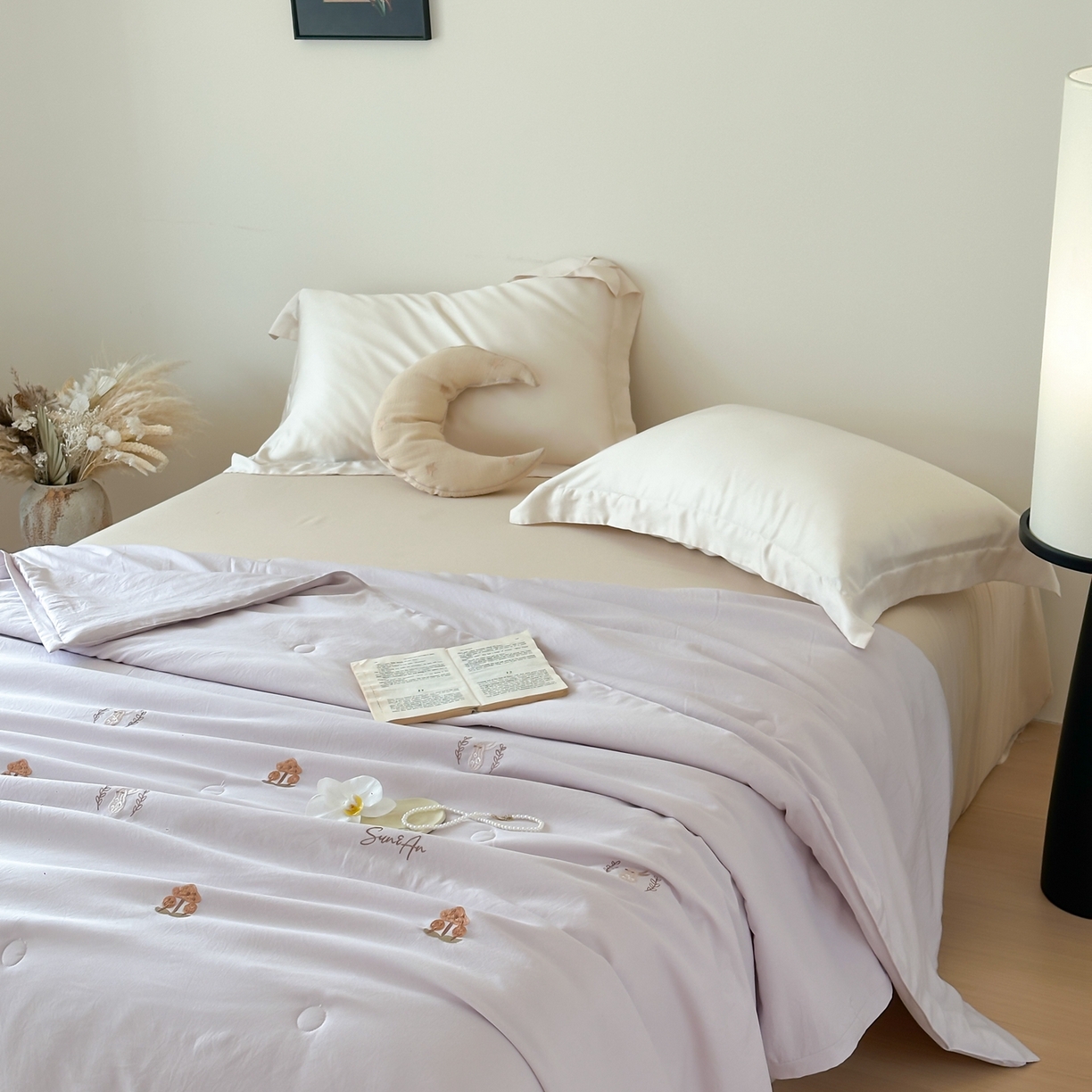 91家纺网 家纺一手货源 找家纺 （总）床盖工厂店 2026新款化纤夏被夏凉被空调被-蘑菇乐园