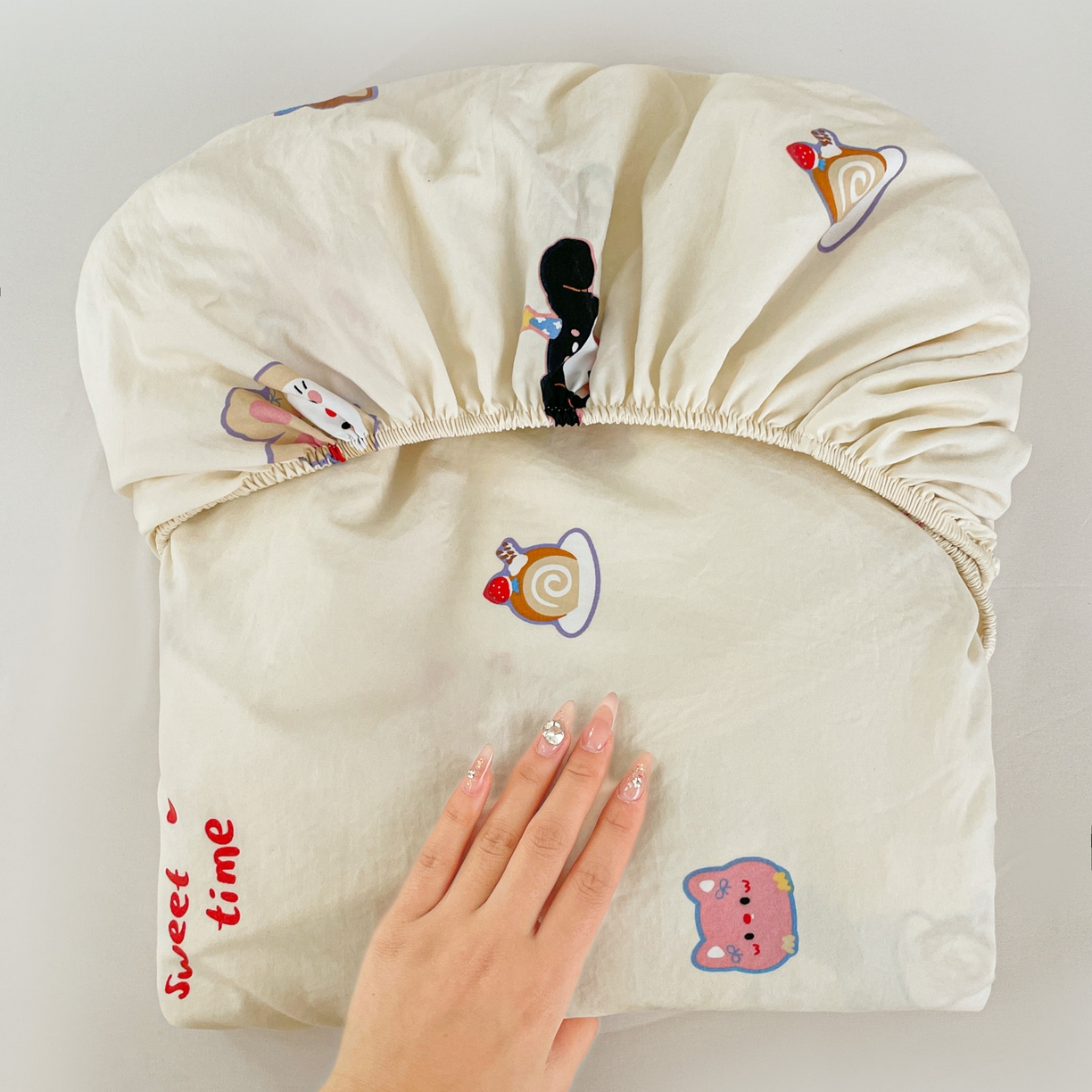 91家纺网 家纺一手货源 找家纺 纽缦家纺 2026新款A类105g四件套古法水洗棉单床笠单品床笠床笠单件 慕尼