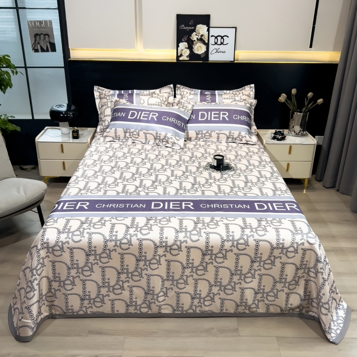 柏薇 2026新款冰丝凉席床单款凉席三件套系列 达芙妮