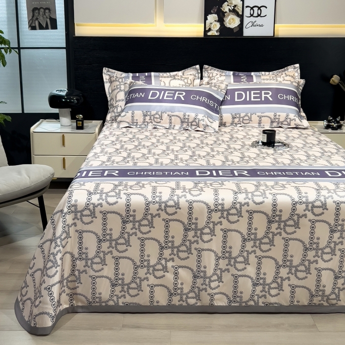 91家纺网 家纺一手货源 找家纺 柏薇 2026新款冰丝凉席床单款凉席三件套系列 达芙妮