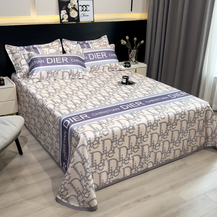 91家纺网 家纺一手货源 找家纺 柏薇 2026新款冰丝凉席床单款凉席三件套系列 达芙妮