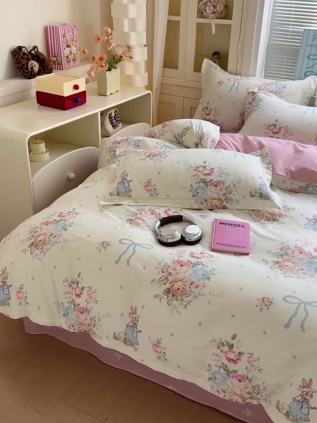 91家纺网 家纺一手货源 找家纺 （总）董成龙家纺 2026春夏新款100%全棉纯棉印花四件套印花卡通系列三件套（喷气工艺）