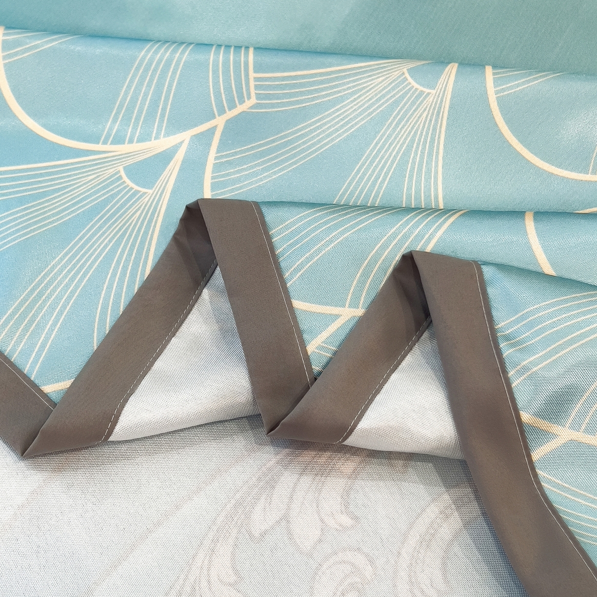 91家纺网 家纺一手货源 找家纺 柏薇 2026新款冰丝凉席床单款凉席三件套系列 牧夏