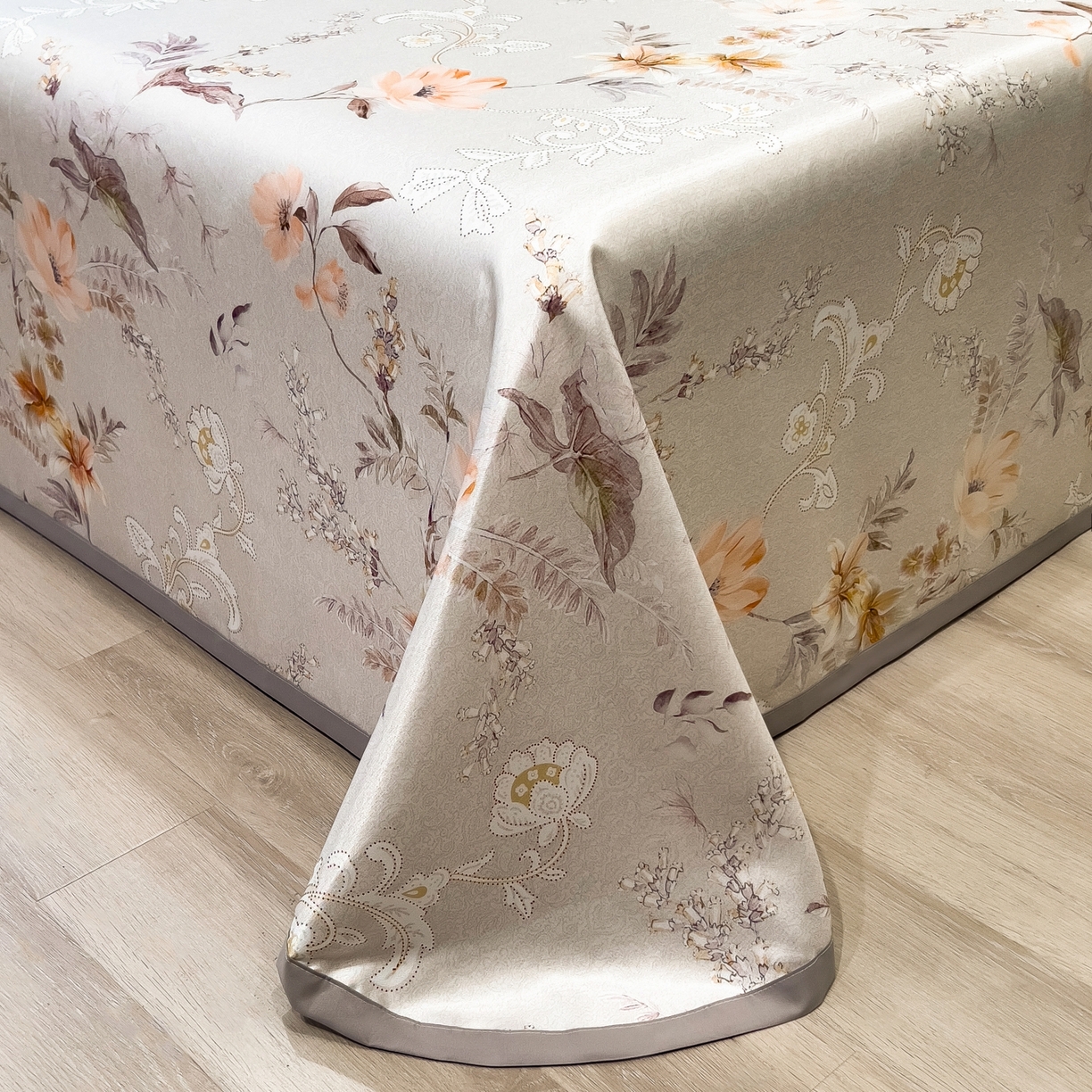 91家纺网 家纺一手货源 找家纺 柏薇 2026新款冰丝凉席床单款凉席三件套系列 夏简