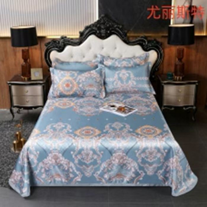 柏薇 2026新款冰丝凉席床单款凉席三件套系列 优丽丝特