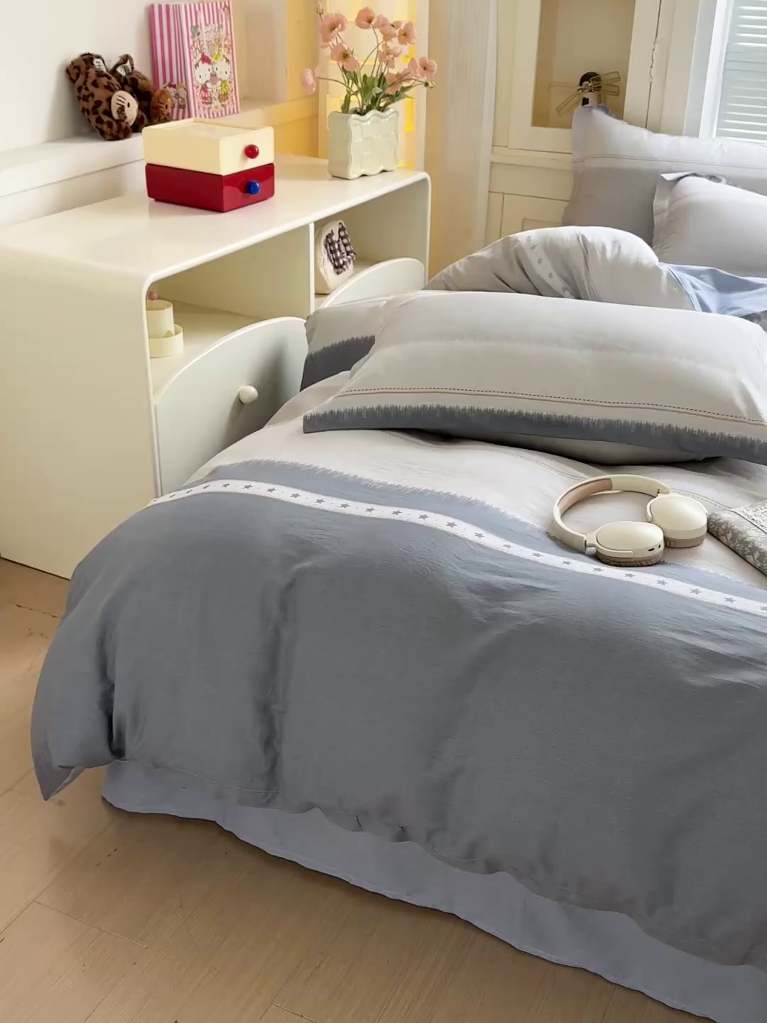 91家纺网 家纺一手货源 找家纺 董成龙家纺 2026春夏新款100%全棉纯棉印花四件套印花卡通系列三件套（喷气工艺） 星辰大海