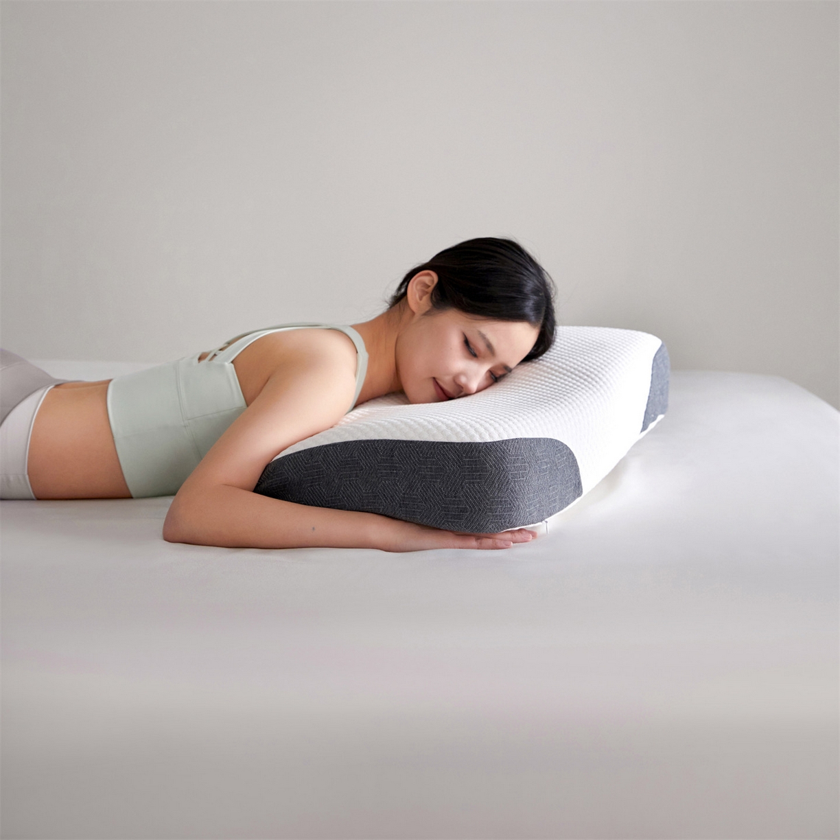 91家纺网 家纺一手货源 找家纺 （总）头等舱 2026新款弹簧分区深睡功能工学记忆棉枕芯